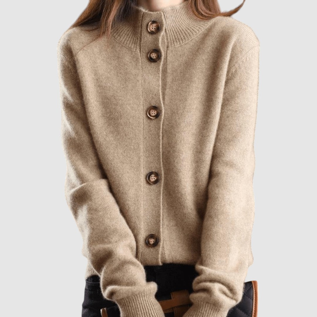 SELENORA – LYXIG STICKAD KOFTA I KASHMER