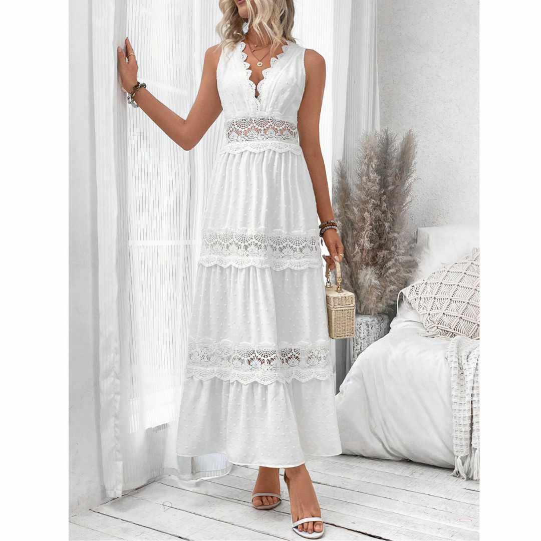 CELESTARA - HEAVENLY LACE GOWN KJOLER