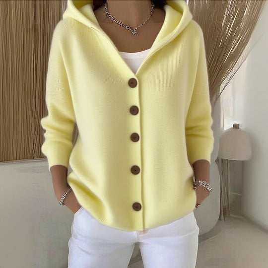 CALENYA – Relaxed Cotton Knit Cardigan