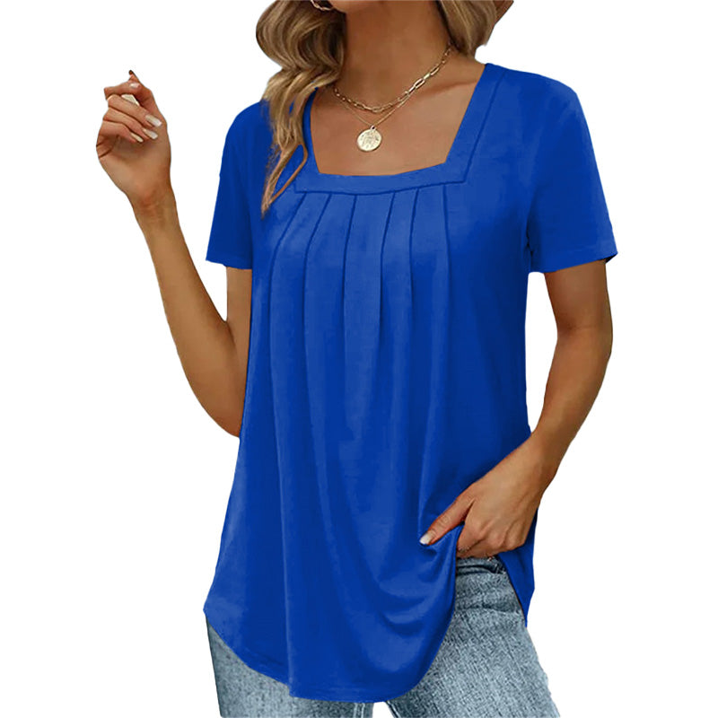 NEW YORK | PLISSERET BLUSE