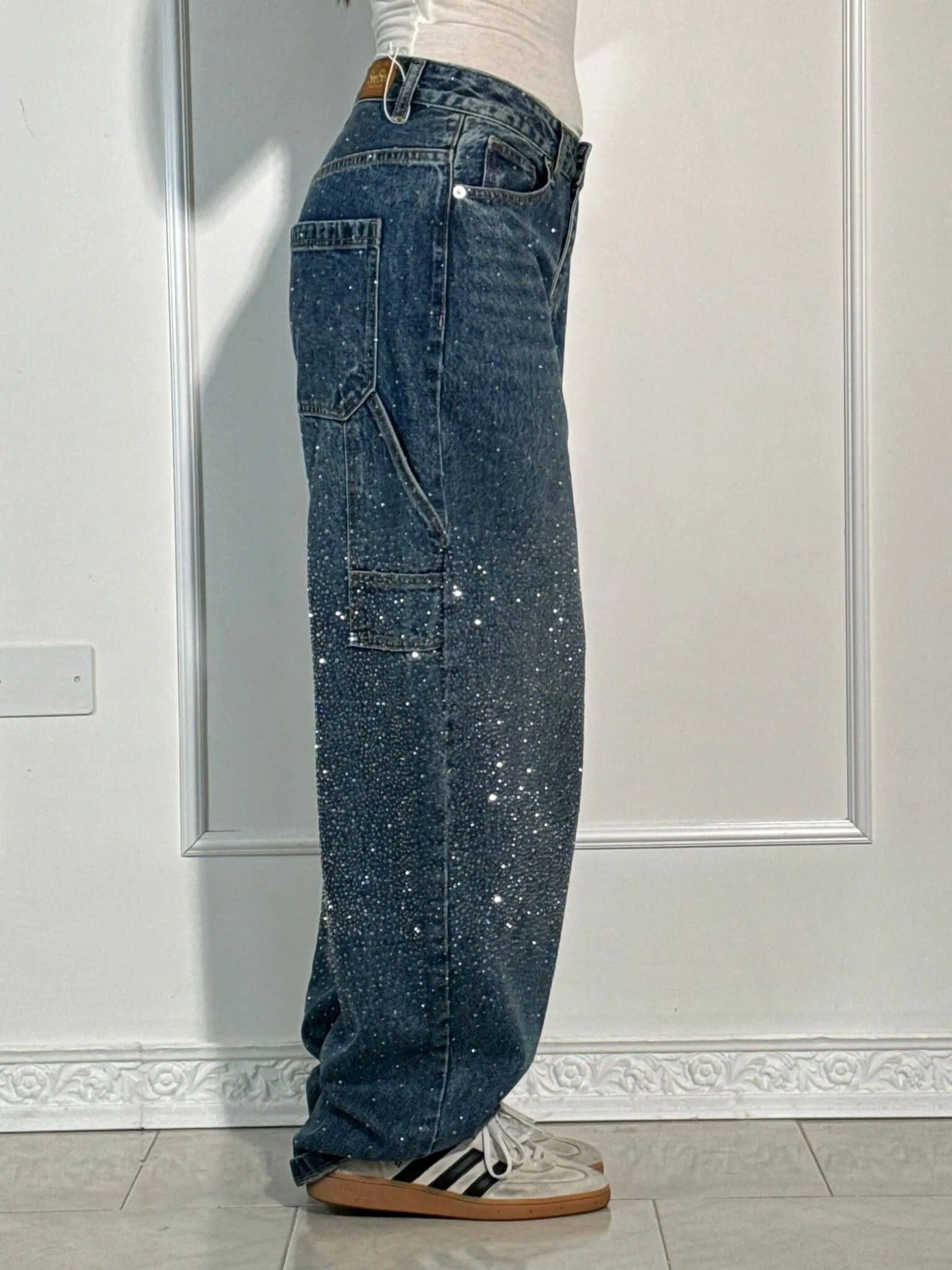 ELOISE - GLINSENDE JEANS