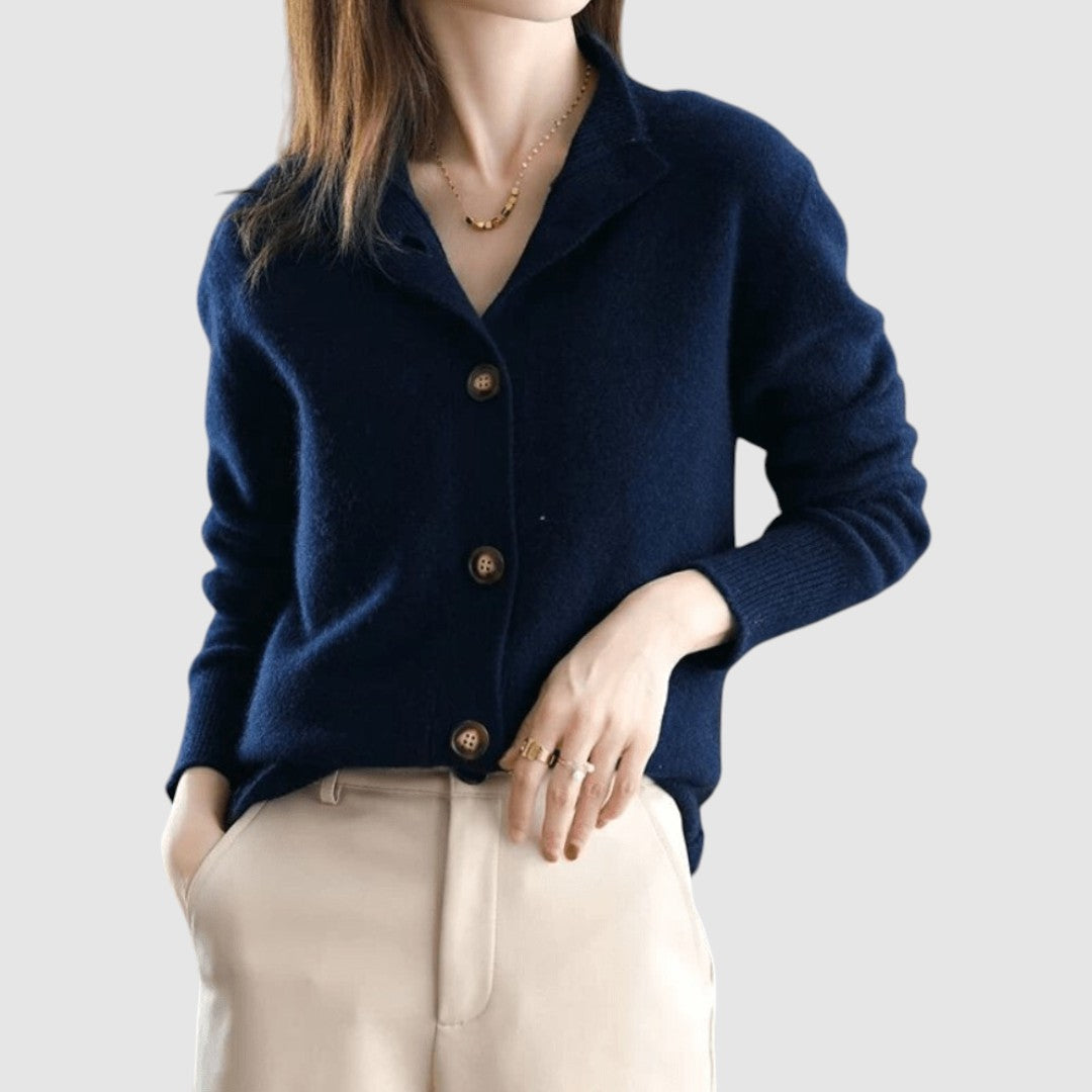 SELENORA – LYXIG STICKAD KOFTA I KASHMER