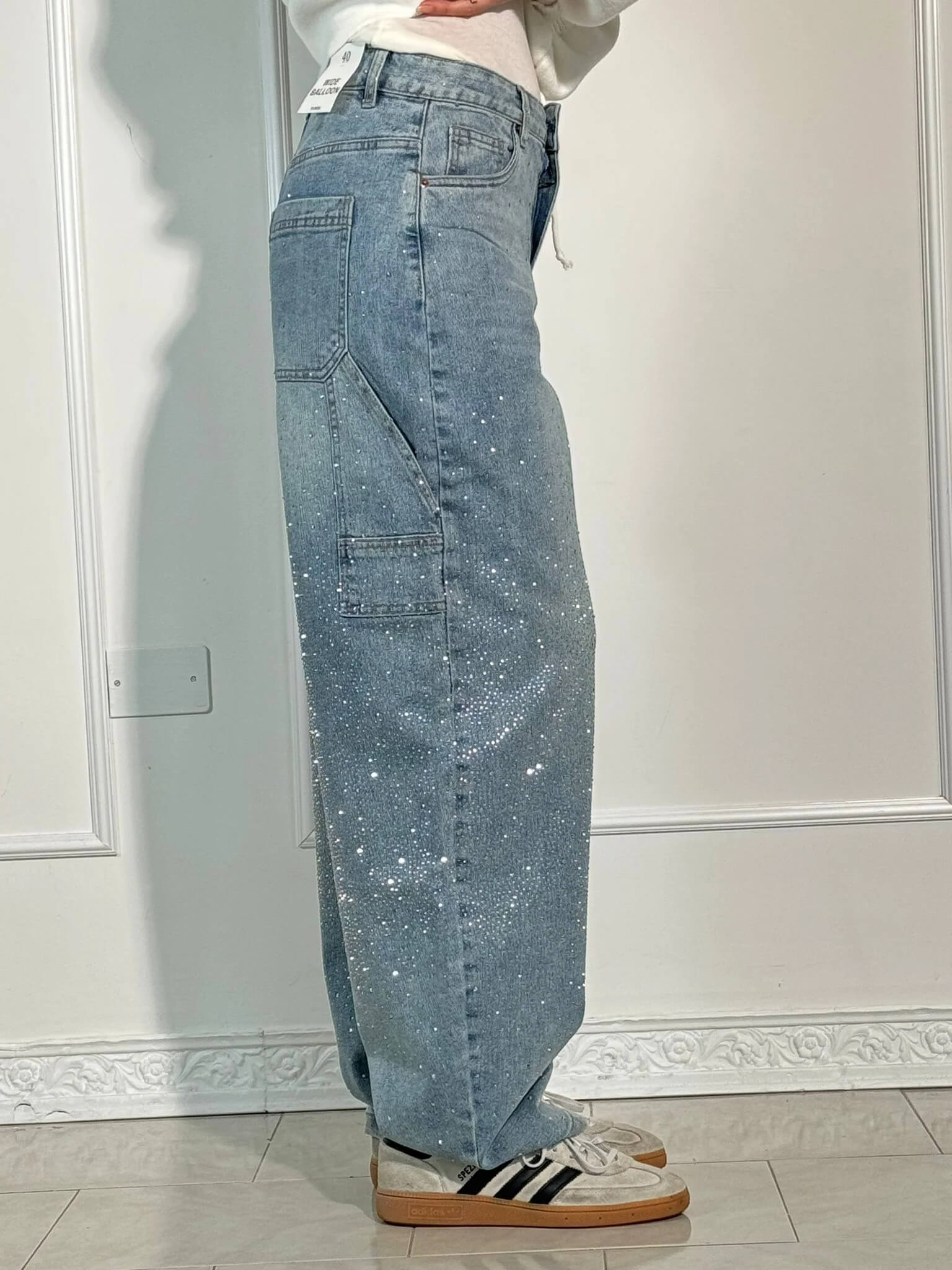 ELOISE - GLINSENDE JEANS