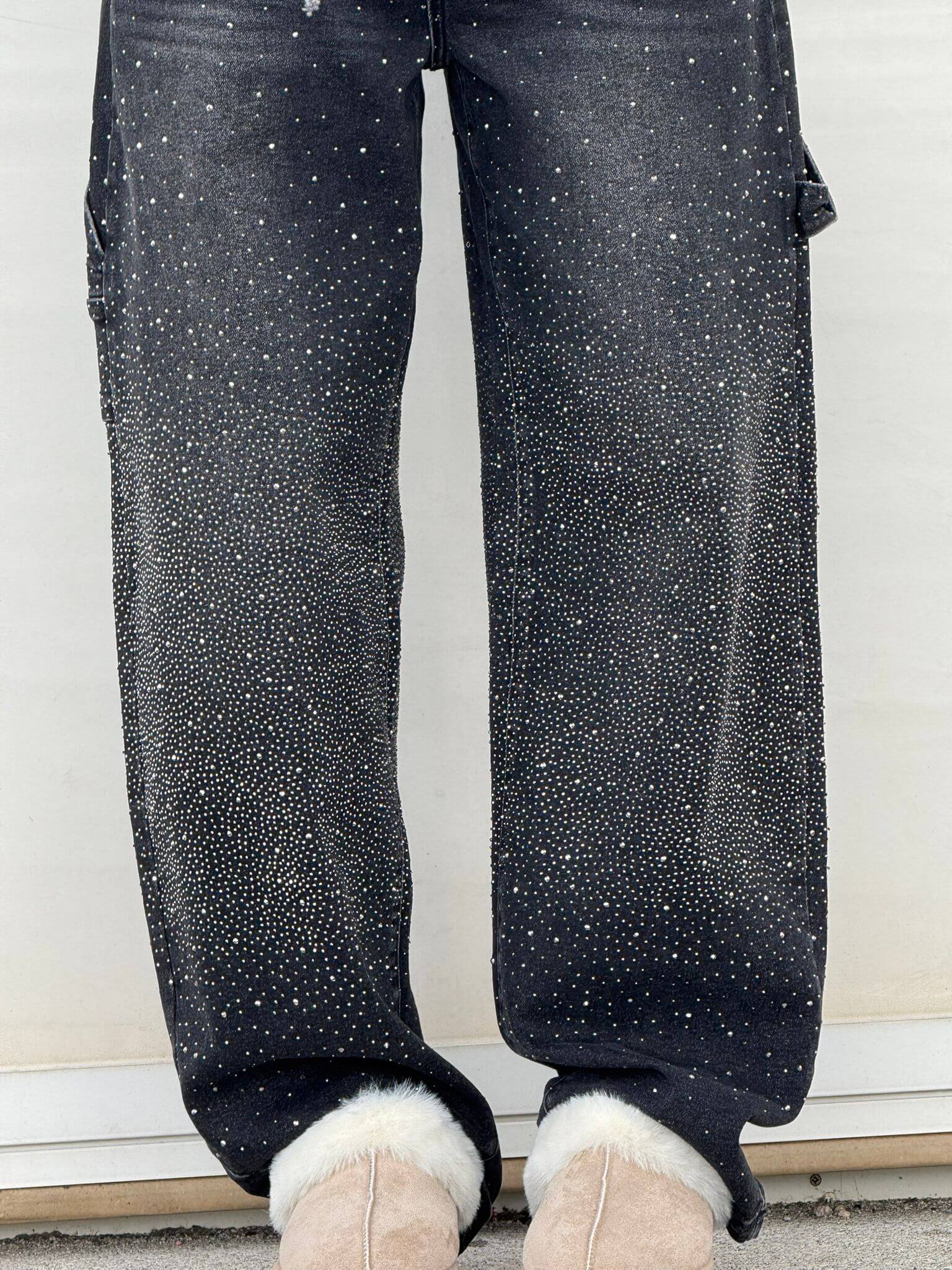 ELOISE - GLINSENDE JEANS