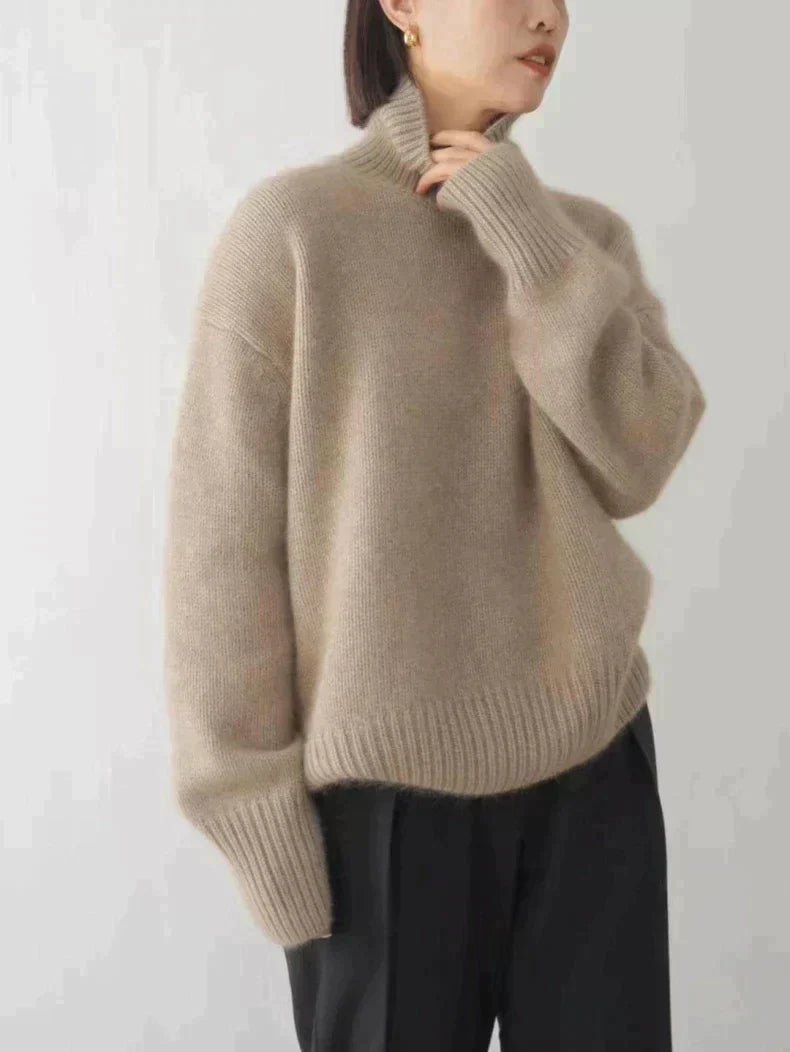 ALMADE - CASHMERE RULLEKRAVE JUMPER