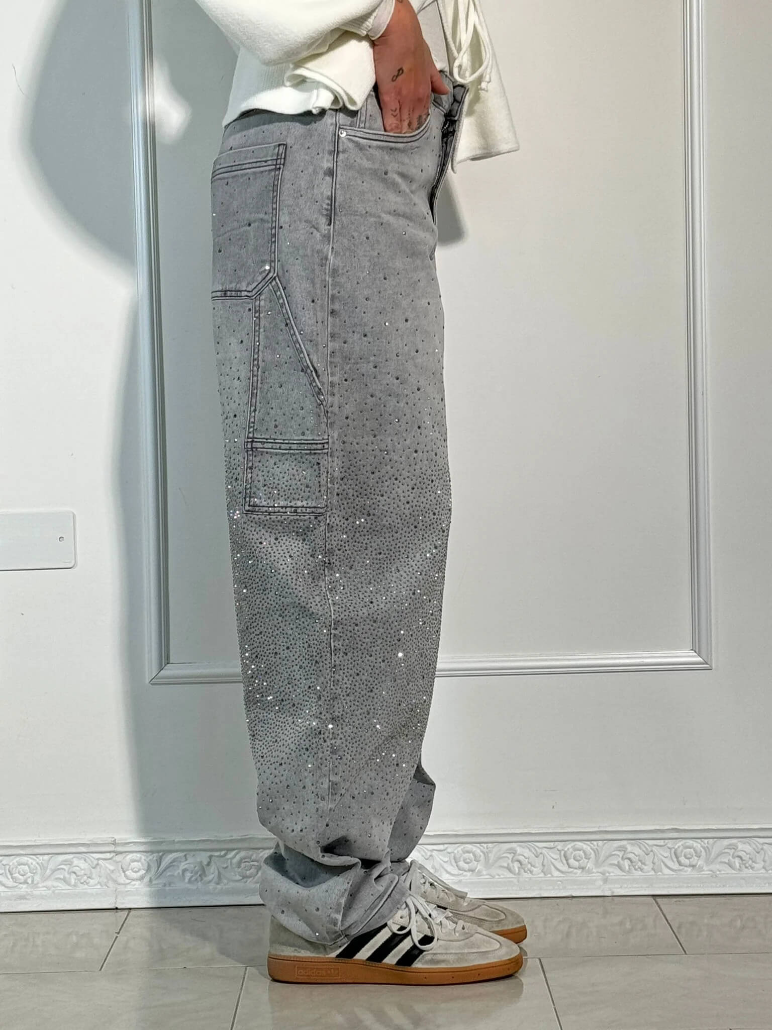 ELOISE - GLINSENDE JEANS