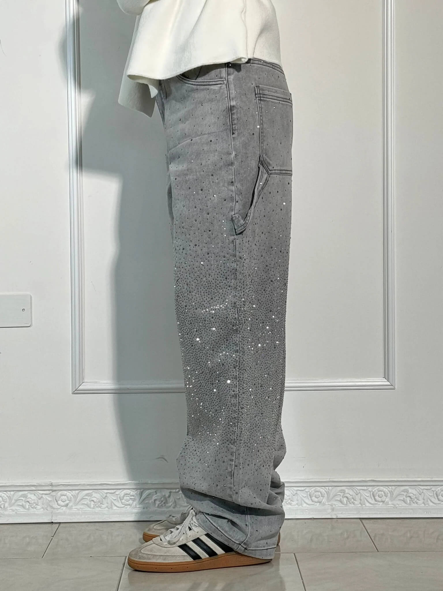 ELOISE - GLINSENDE JEANS