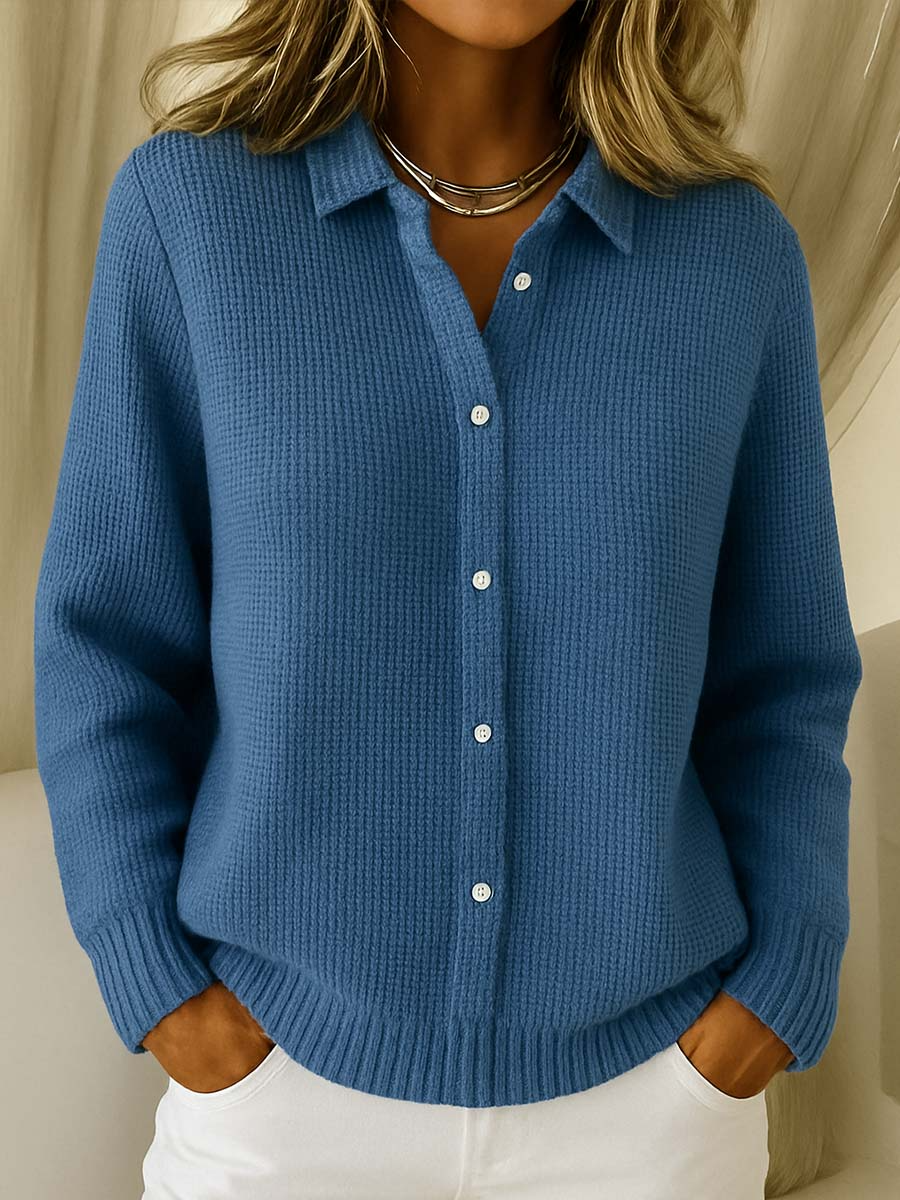 LYRENDA – ELEGANT CARDIGAN MED TIDLØS STIL