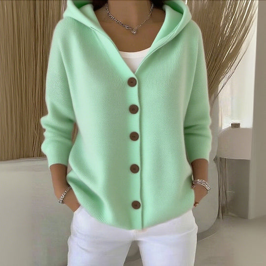 CALENYA – Relaxed Cotton Knit Cardigan