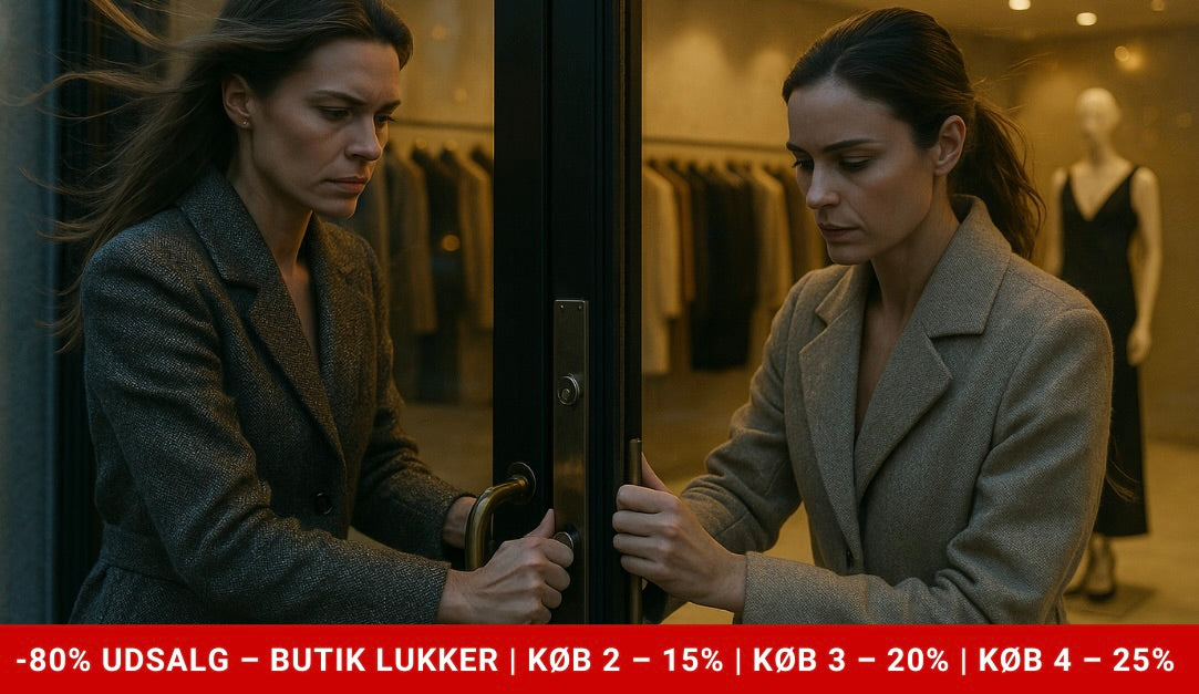 Butikslukning –80% på kjoler