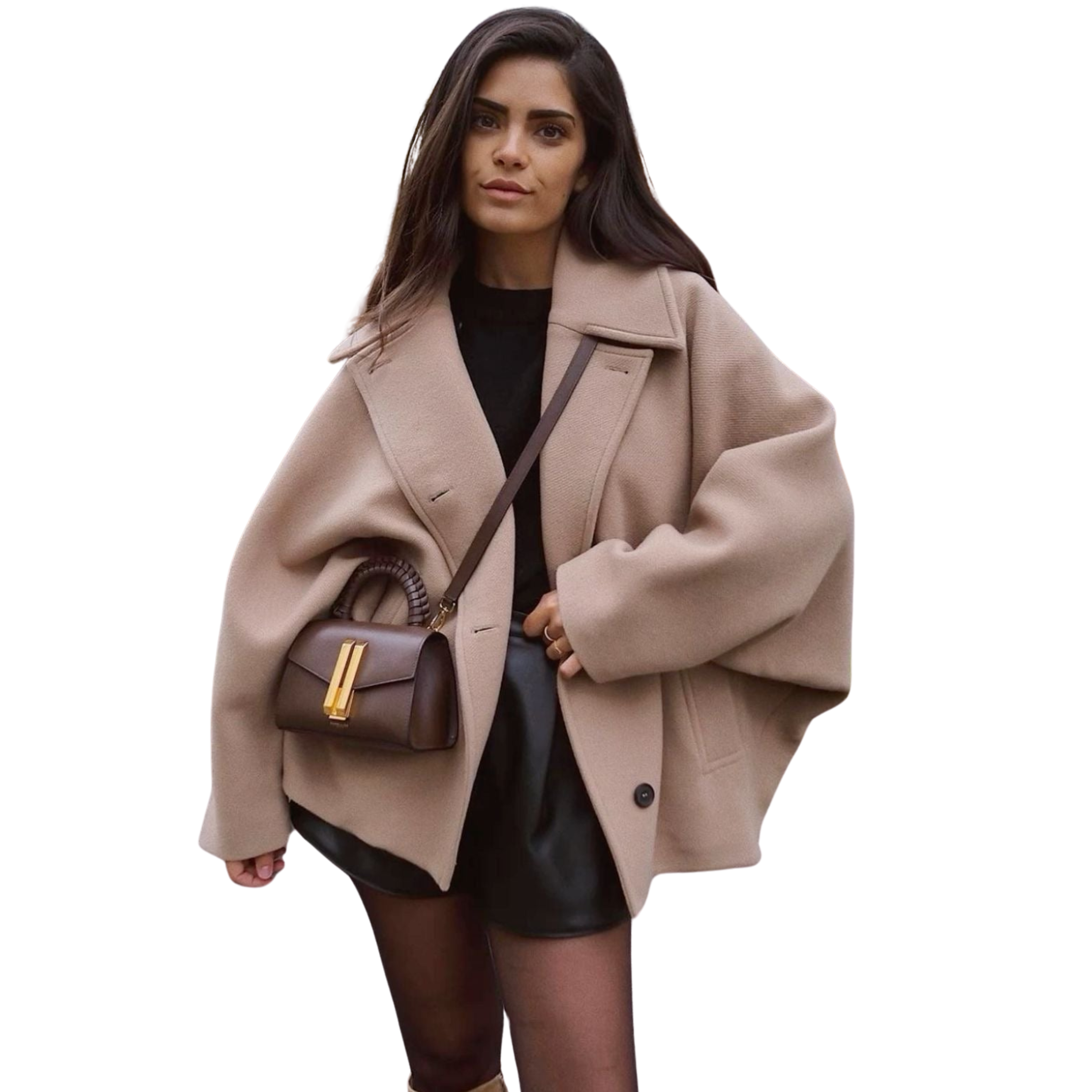 ANNABELLE - OVERSIZED ULD FRAKKE