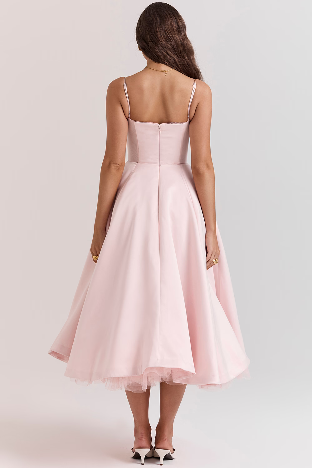 VIRELLE - STILFULD A-LINE KJOLE