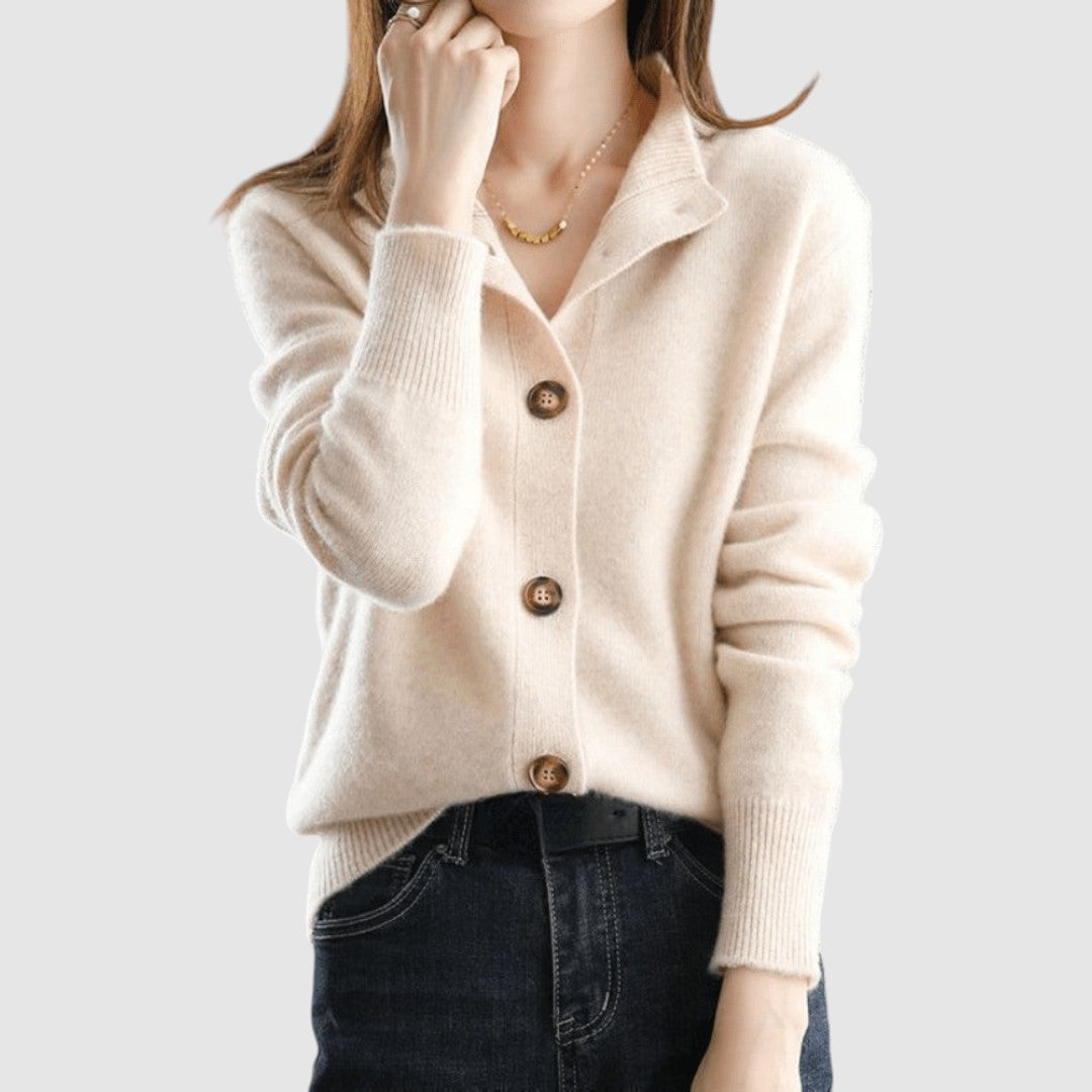 SELENORA – LUKSURIØS CASHMERE STRIKKET CARDIGAN