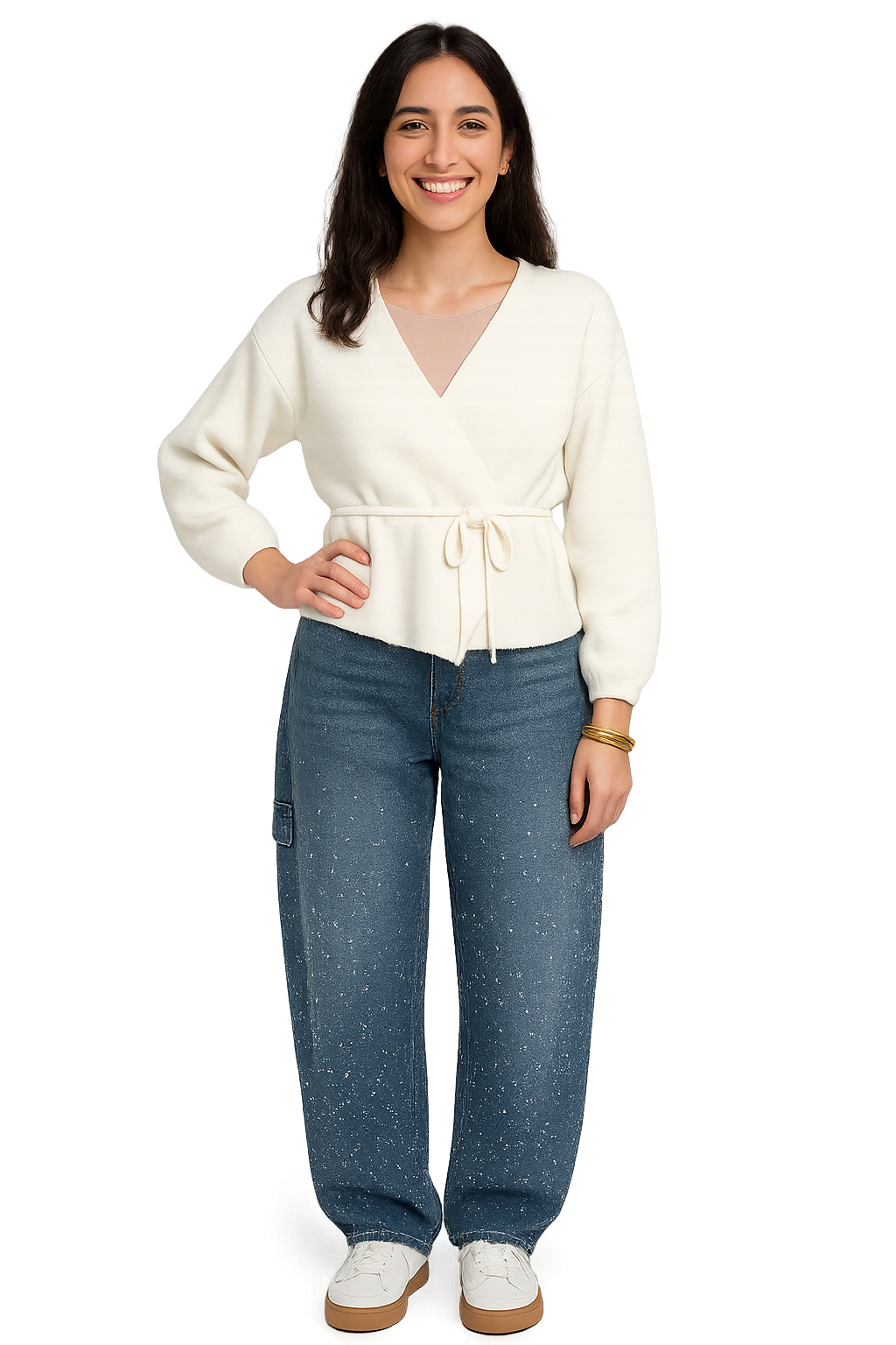 ELOISE - GLINSENDE JEANS