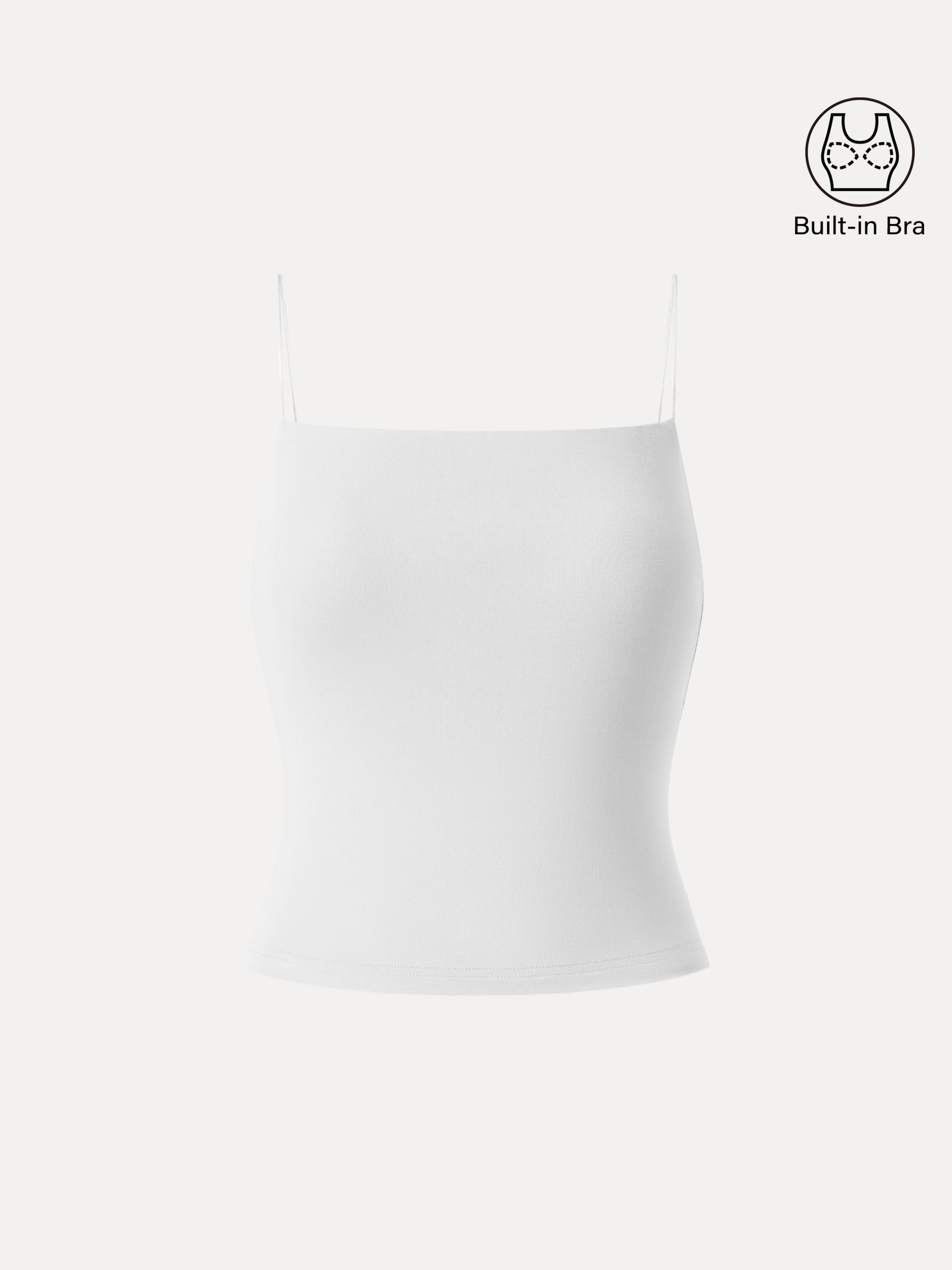 Essential Spaghetti Strap Cropped New Airy Brami