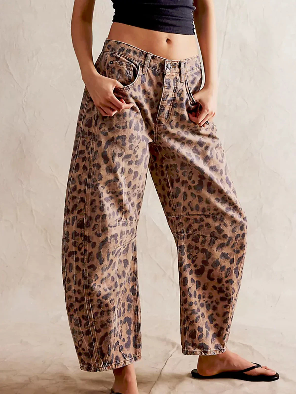 SENNEK - LEOPARDJEANS