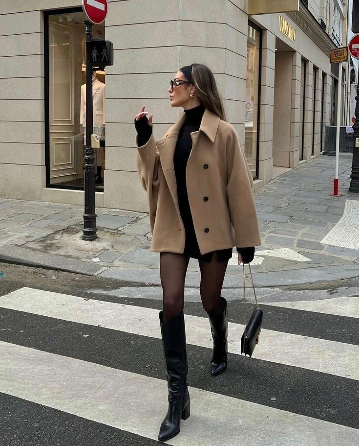 ANNABELLE - OVERSIZED ULD FRAKKE