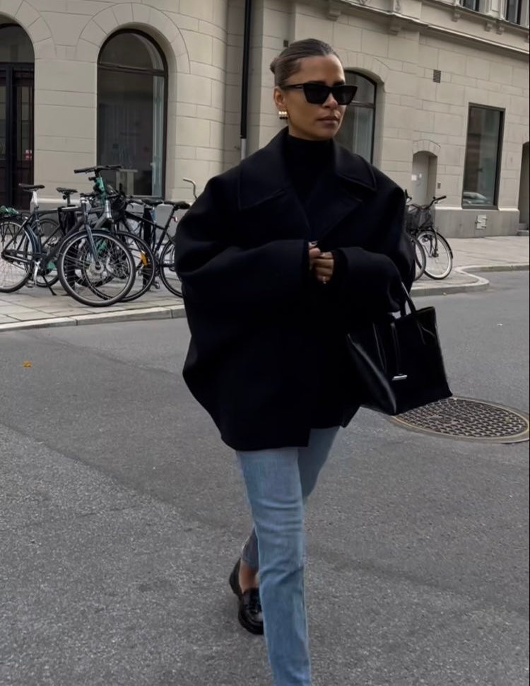 ANNABELLE - OVERSIZED ULD FRAKKE