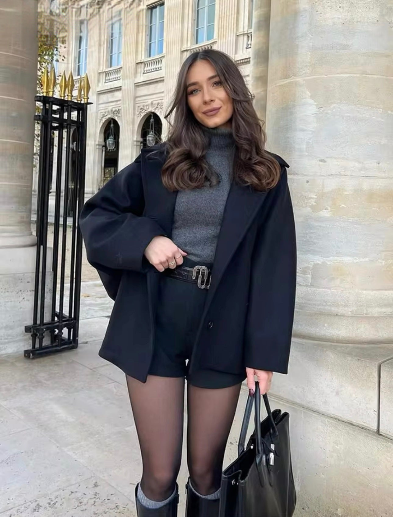 ANNABELLE - OVERSIZED ULD FRAKKE