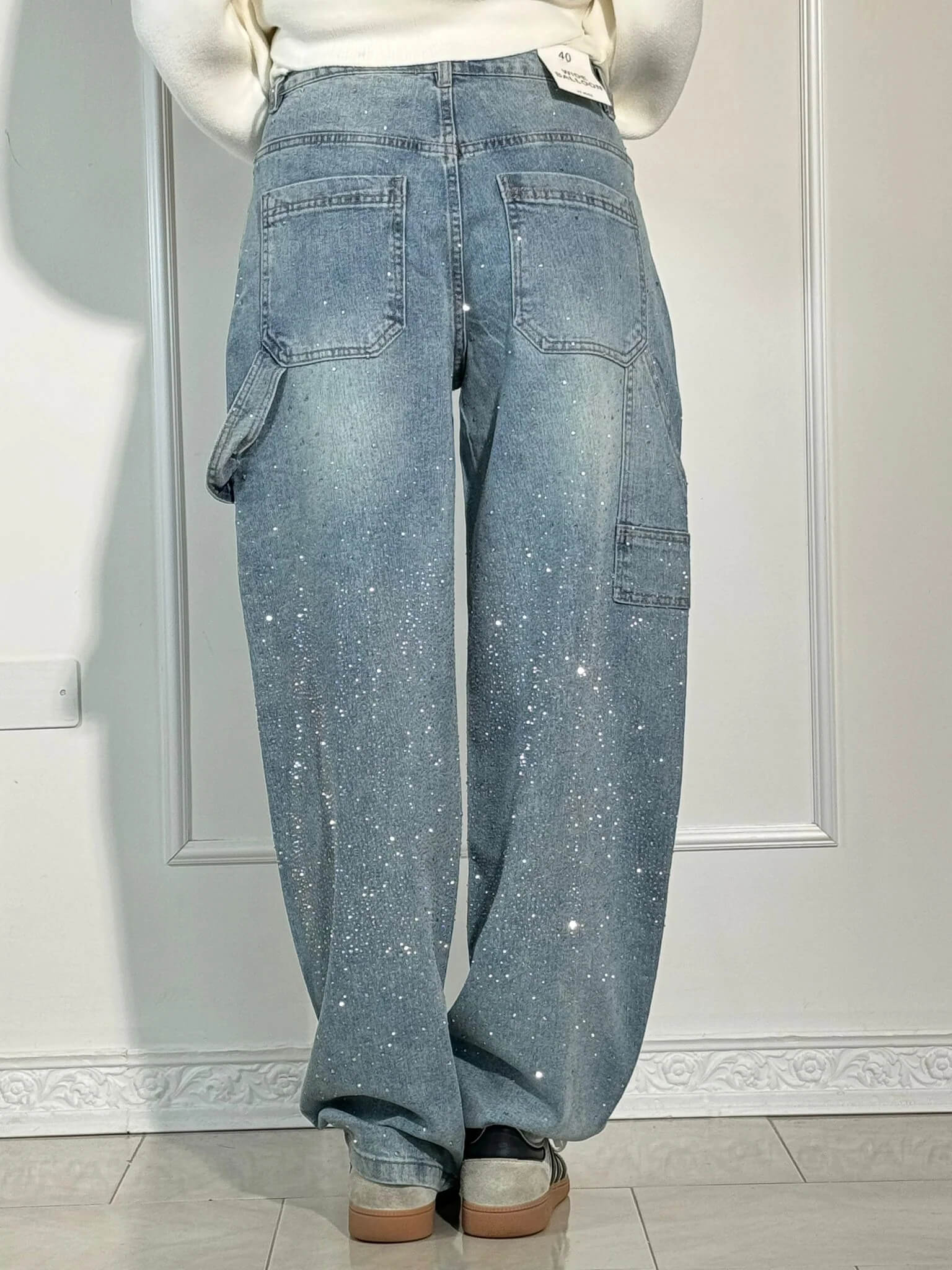 ELOISE - GLINSENDE JEANS