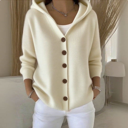 CALENYA – Relaxed Cotton Knit Cardigan